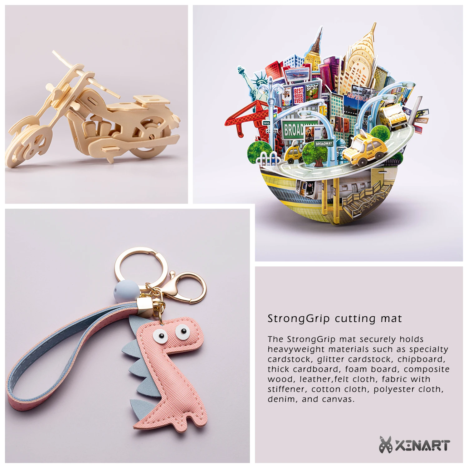  Xinart (12x12 дюймов 3 коврика StrongGrip) коврик для резки Cricut Maker/Explore Air 2/Air/One