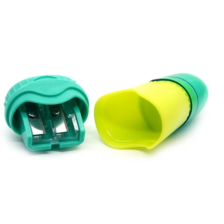 Cute Pencil Sharpener Manual Creative Mini Pencil Sharpener Plastic Pencil Sharpener For Kids School