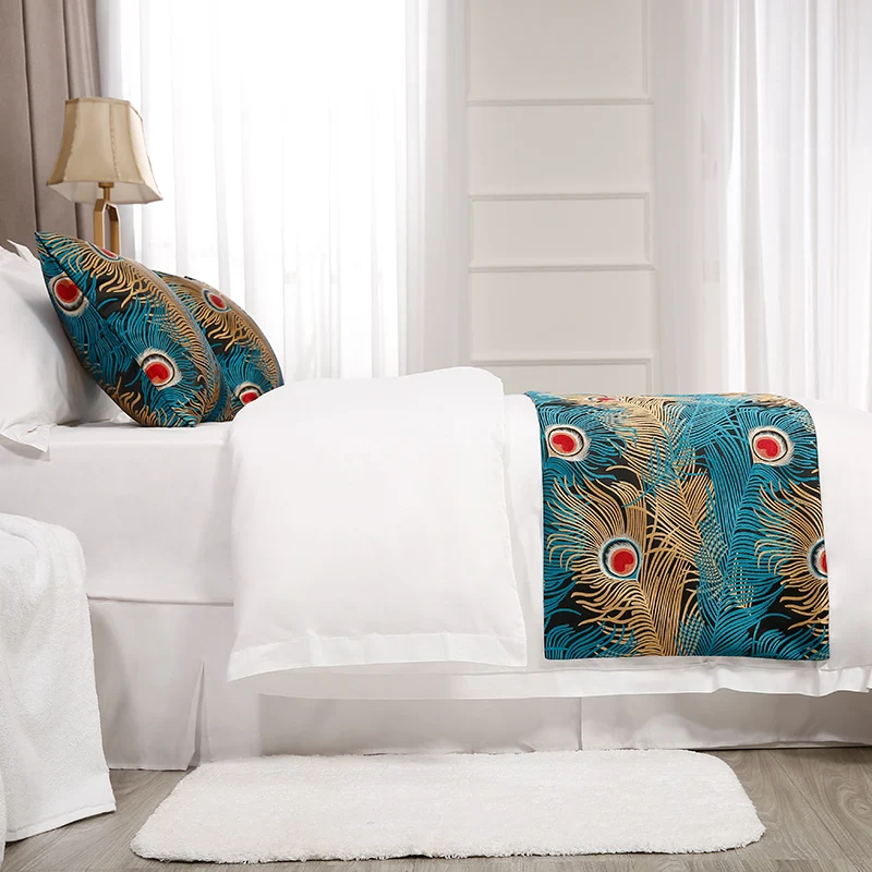 Wholesale New Arrival Custom Embroidery Satin Silk Bed Sheet Guangzhou 100% Cotton Jacquard Bedding Sheet Bedding Fabric
