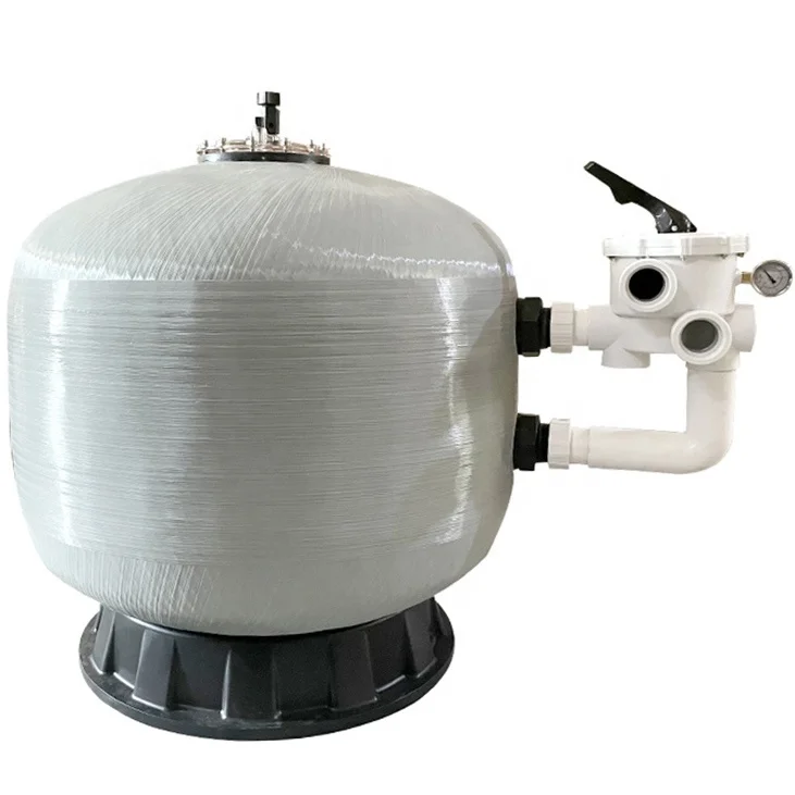 2023 Hot sale side mount top sand filter for swimming pool