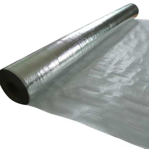 PE woven fabric laminated aluminum foil for heat insulation