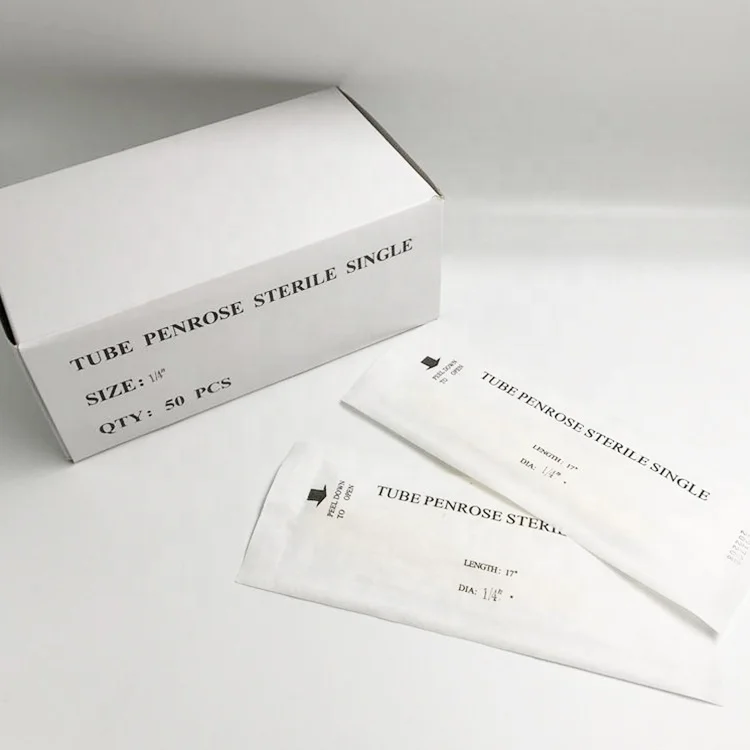 Wholesale medical penrose drainage tube latex