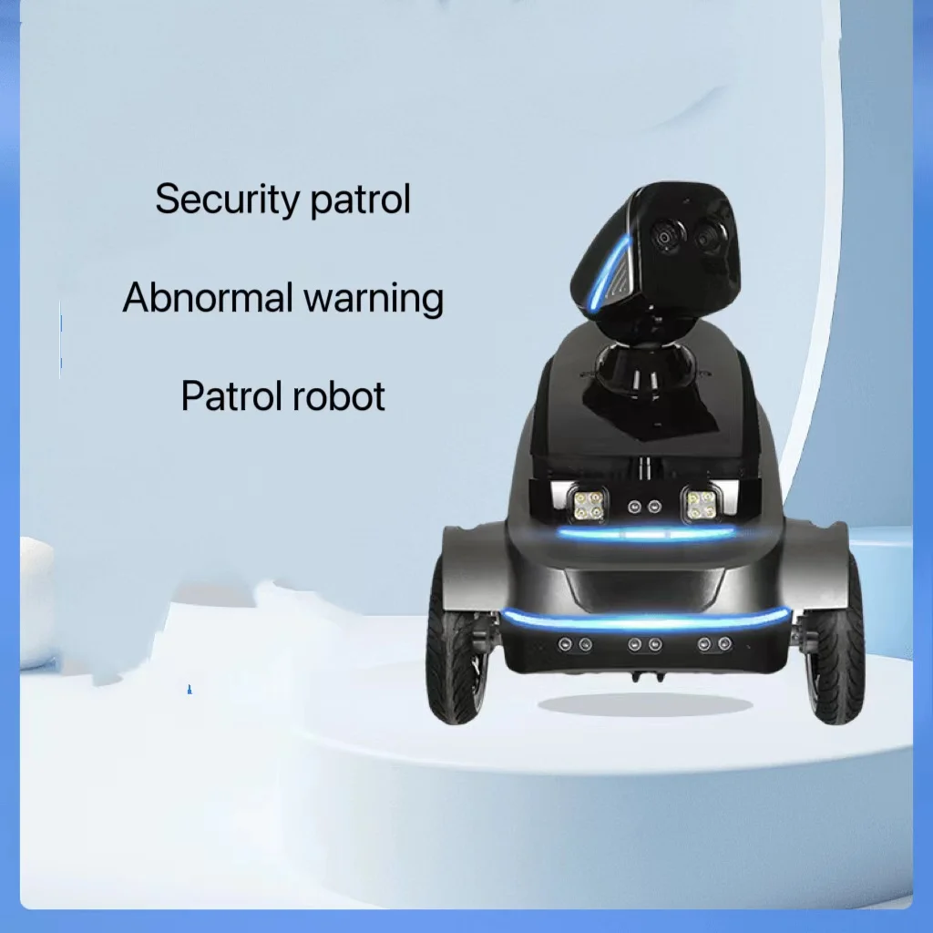 Patrol robot S2 intelligent security inspection high-definition monitoring AI visual recognition anomaly warning