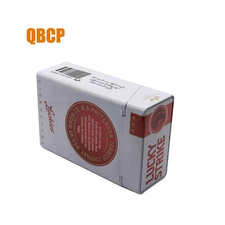 Customized cigarette tin box for 200 pcs volume