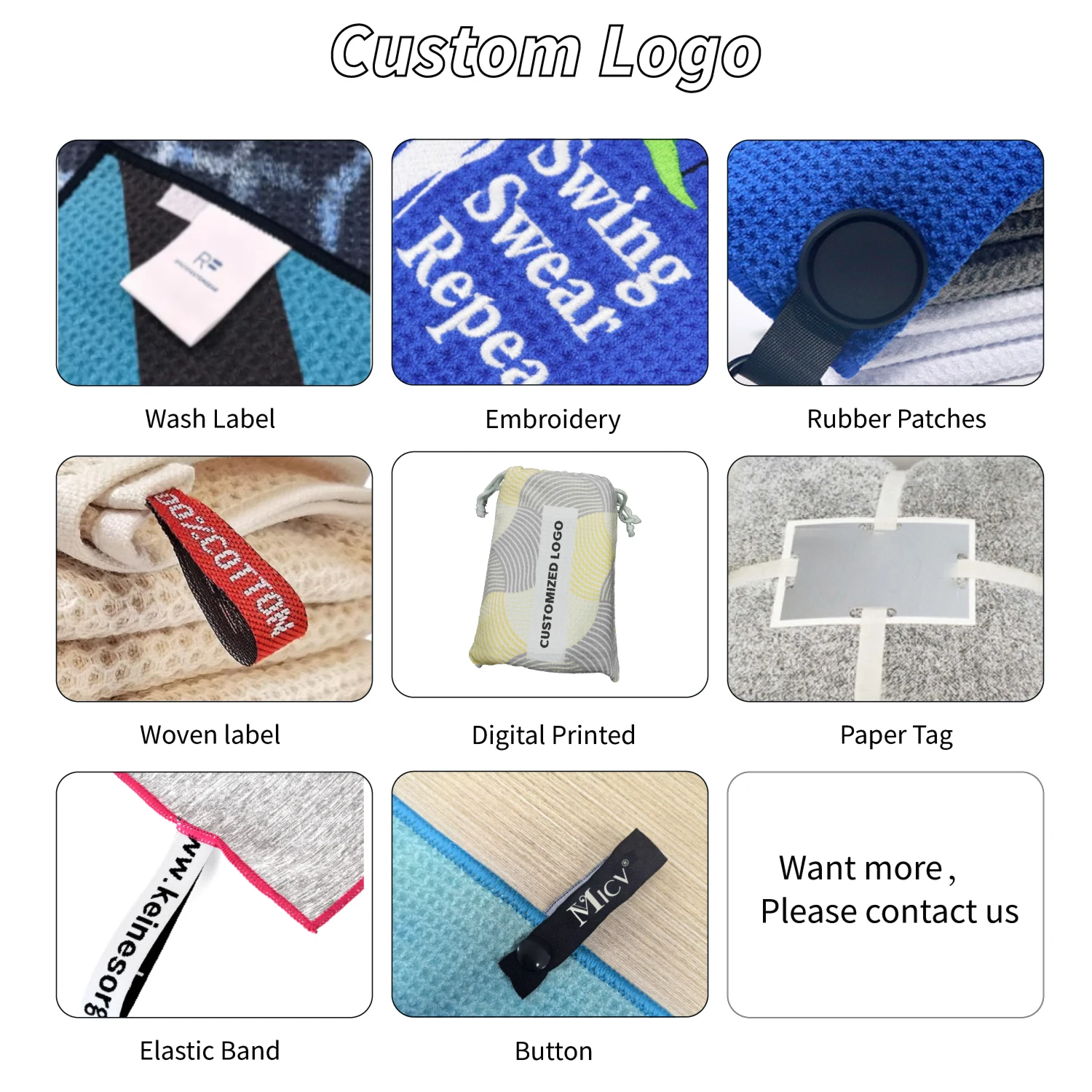Eastsunshine Custom Package Logo  Waffle Weave Tea Towel  Cleaning Cloth  super Absorbent Microfiber Kitchen Drying dish Towel