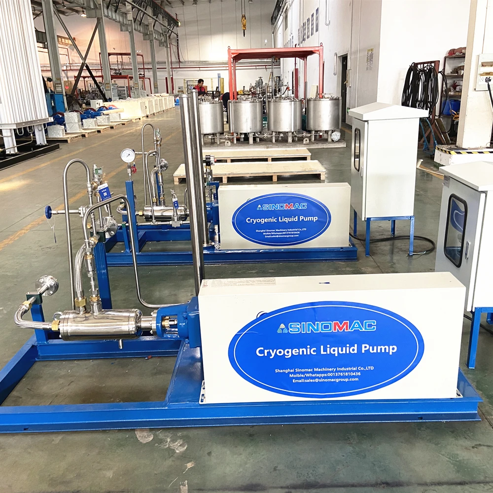 LCO2 Carbon Dioxide Pumping Skids High Flow Nitrogen Unit Manufacturer