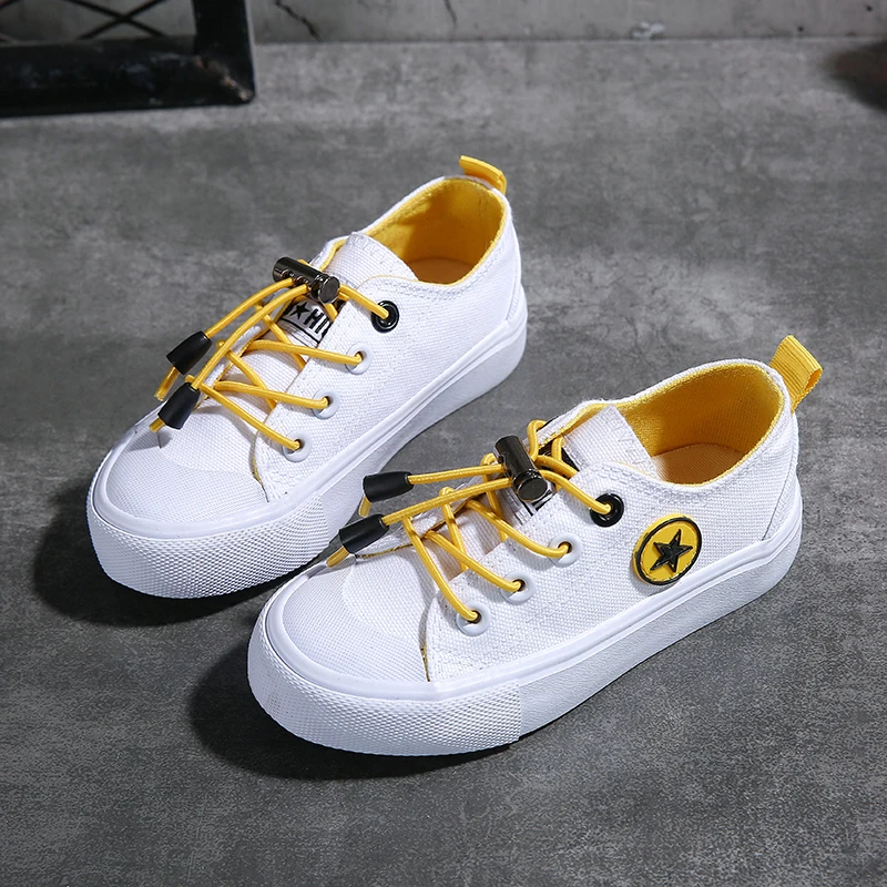 
canvas kids shoes boys sneakers 2020 Spring autumn girls shoes White fashion running Children shoes 
