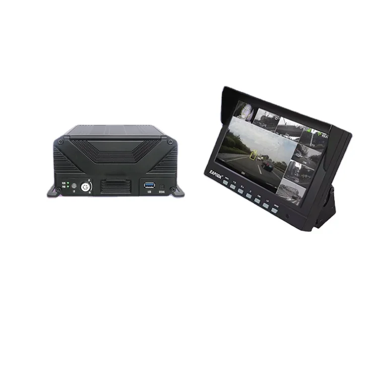 8-дюймовый AHD 1080P 360 обратная система безопасности грузовика портативный Android сенсорный экран 7-дюймовый грузовик Carplay DVR