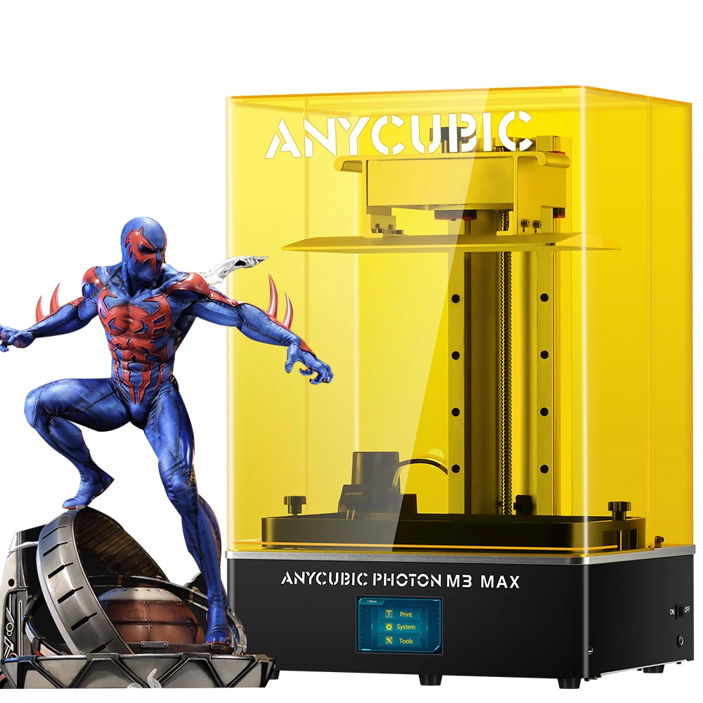 ANYCUBIC Photon M3 Max 7k Resin Printer 298*164*300mm 3d Printing Machine Impresora 3d