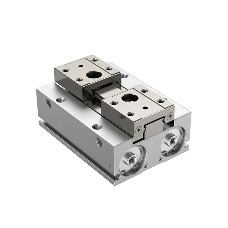 SMC type MHF MHF2 series pneumatic linear sliding guide rail clamp MHF2-8D MHF2-12D MHF2-16D MHF2-20D pnumetic magnetic cylinder