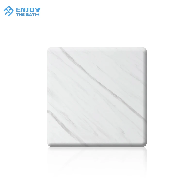 ETB  high density acrylic solid surface with good quality&texture pattern thickness 6-30mm