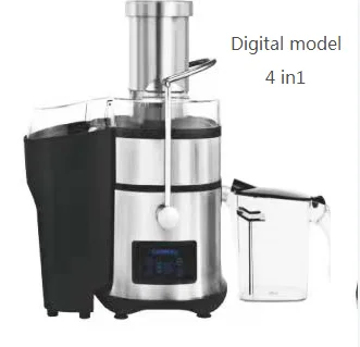 Amazon Tiktok hot sale 800w new design Digital touch control 5 speeds juicer meat mincer food processor extractor