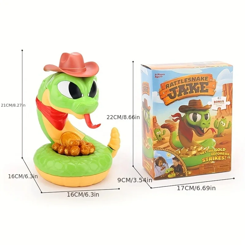 Hot Selling Watch Out For Money Snakes Game Multiplayer Party Toy Parent-Child Interactive Prank Bite Hand Desktop