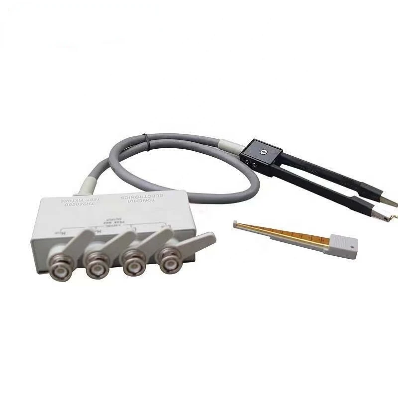 TH26009B SMD пинцет испытательное крепление для LCR Meters TH26011AS 4-контактные тестовые выводы