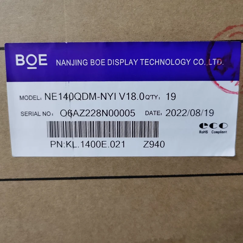 2560x1600 ips 14 inch laptop screen 40pin lcd display NE140QDM-NY1lcd monitors lcd displays
