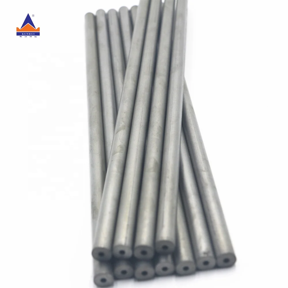 Yl10.2 D 10 мм * d 3,0 мм * 330 мм карбидный вольфрамовый стержень с отверстием для охлаждающей жидкости