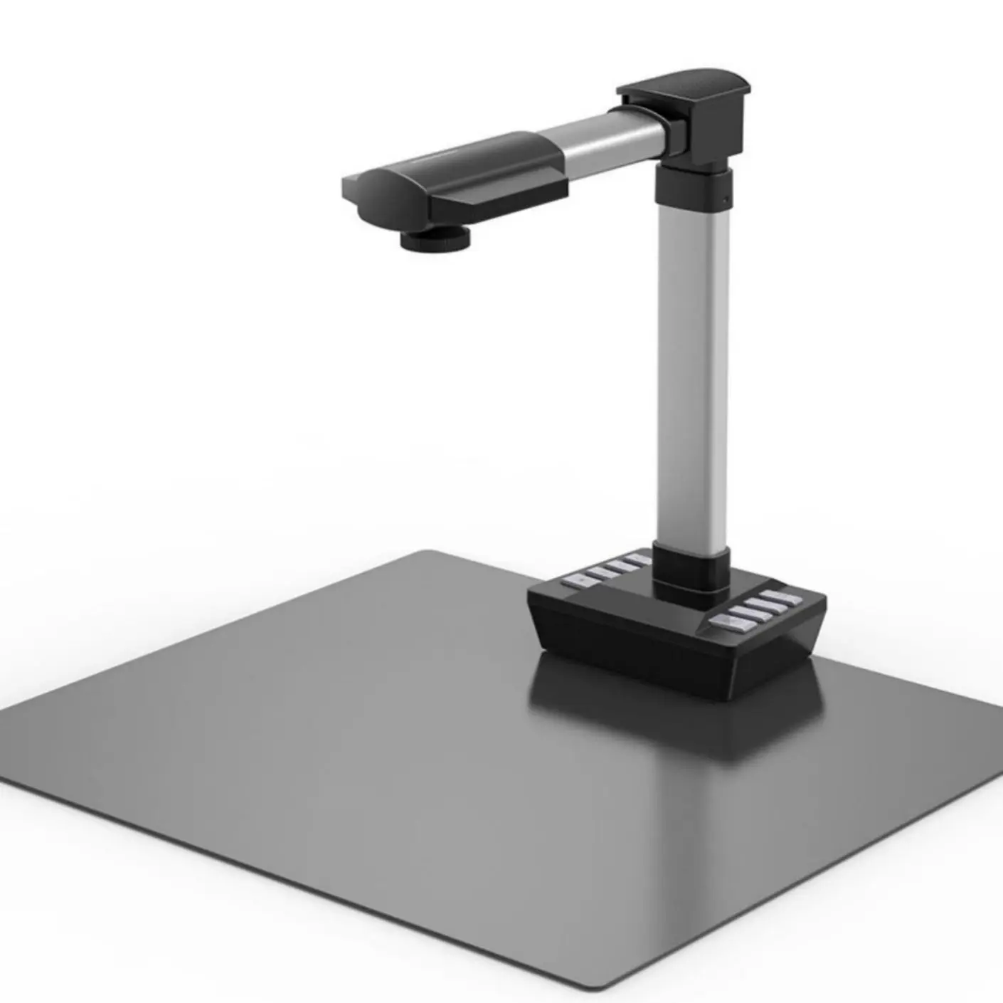 Electronic Document Camera A3 ABBYY OCR Flatten Book Scanner 18MP Fixed Focus Document Scanner Visualizer with Foot Pedal