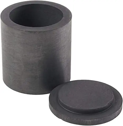 10kg graphite crucible with lid for melting cast iron