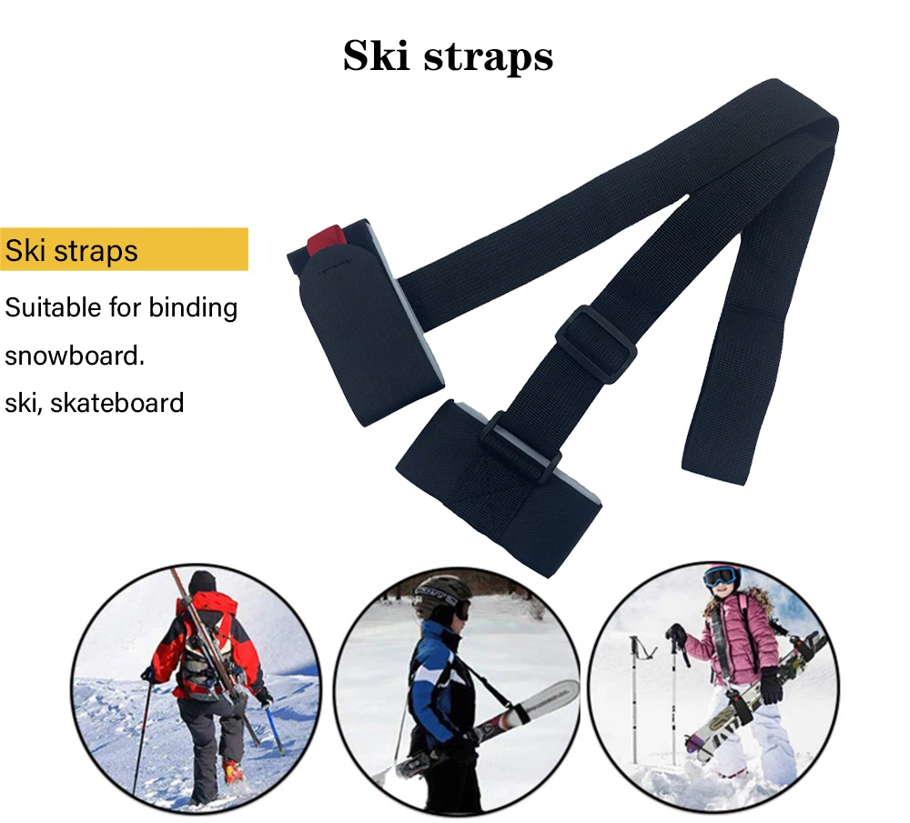 High Quality OEM Alpine Ski Carrier Strap