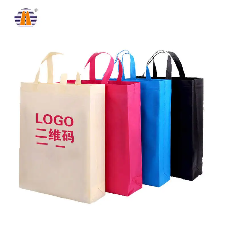 Factory Price High Quality Promotional Pp Reusable Eco-friendly Advertising Tote Non Woven Shopping Bag