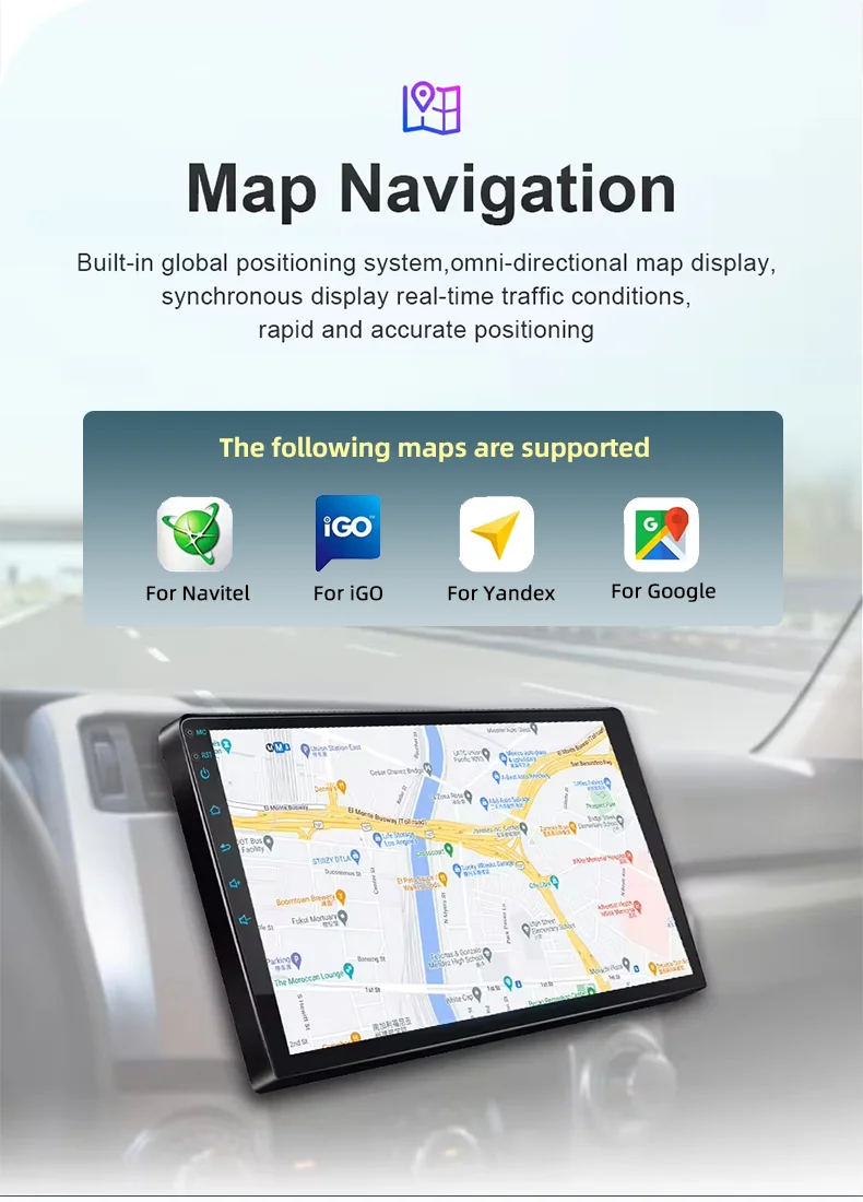 8cores 2K 2.5D HD IPS QLED 2K screen Android 13 Car low noise DSP GPS/AM/FM/Bluetooth  Radio Multimedia Video Car DVD Player