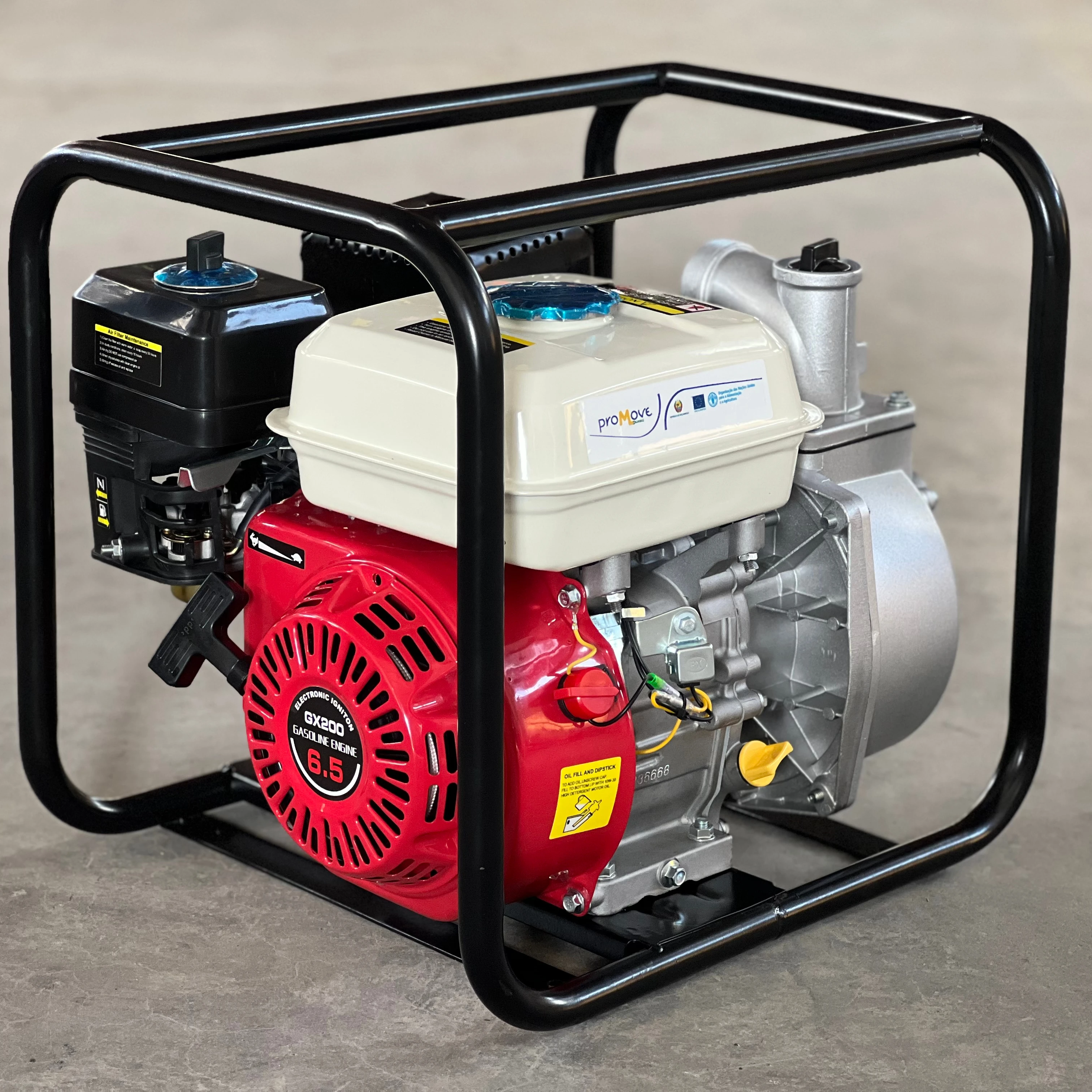 168F 6.5HP 2 дюймов SNB50 WP20 50 мм Выпускной промышленный бензиновый двигатель насос для чистой воды строительства