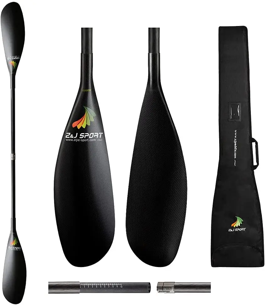 carbon fiber adjustable kajak paddle