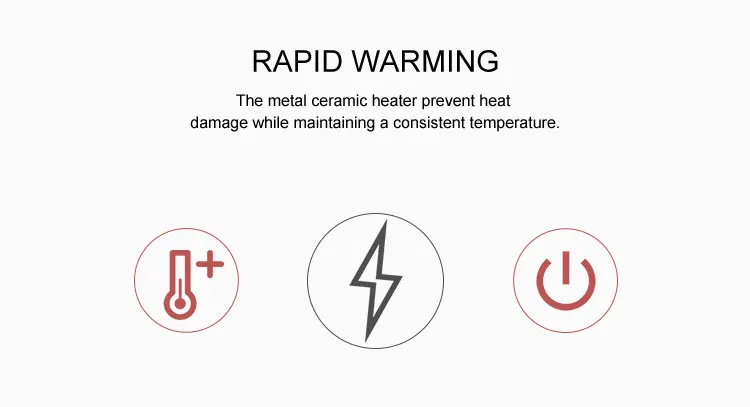 High Quality PTC Fast Heating Hair Straightener Comb Negative Ion Hot Airflow Electric Hair Iron Brush