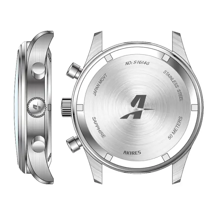 Chronograph Mens Stainless Steel Custom Logo Brand Diver Watch Automatic Sapphire Design Mens Watches Wristwatches