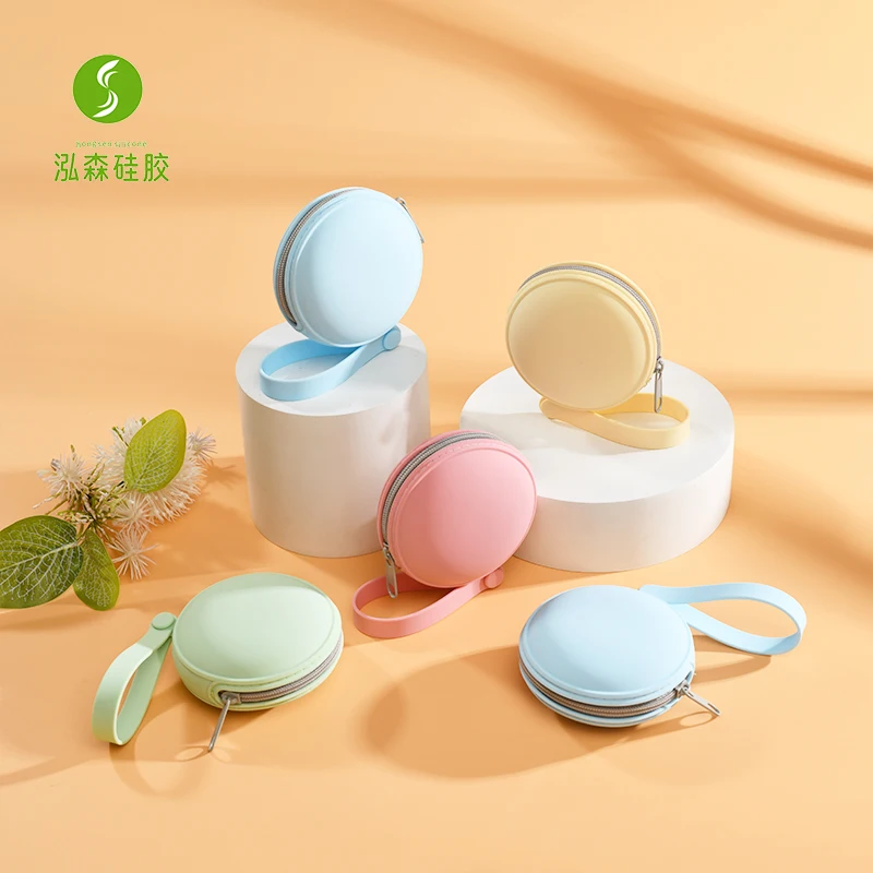 New Fashion Waterproof Custom Purse Silicone Mini Coin Purse For Female Cute Purses