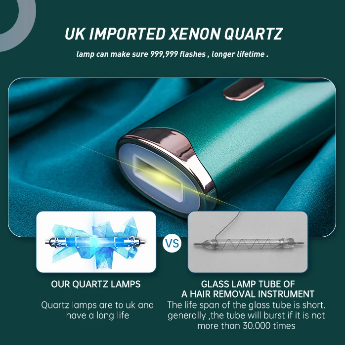 2023 New permanent IPL epilator at home IPL hair removal machine with 3 colors LED light therapy