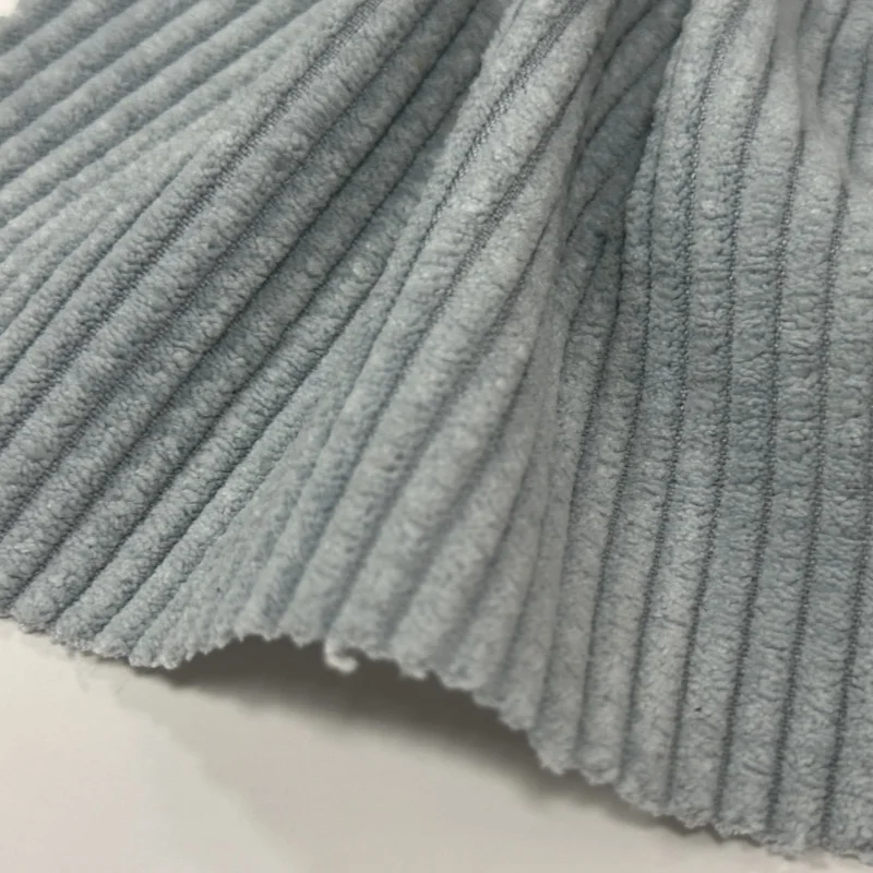 Home Textile 8 Stripe Bubble Spandex Fabric 100%polyester Fabric Corduroy Fabric Colored Outdoor Warmth Coats for Jackets
