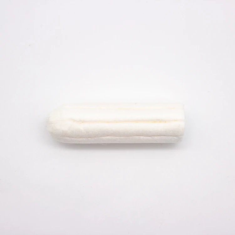Women Hygienic Organic Cotton Biodegradable Tampons 100% Medicine Vaginal Clean Point Tampon OEM