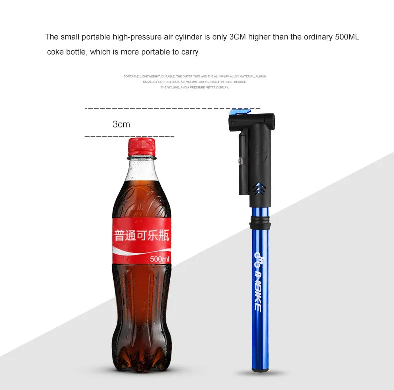 
Portable and easy to use giyo bicycle pump 