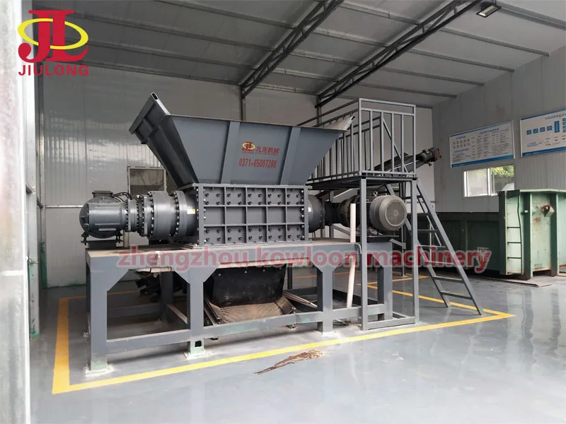 Professional Corn Stalk Bale Crusher Rice Stalk Bale Shredder Machine for Cellulose