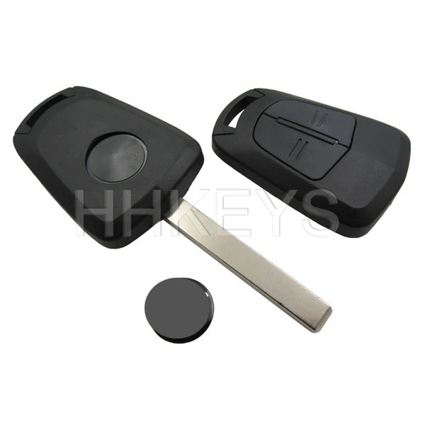 2 Button Remote Car Key Fob Cover Case Shell For Opel Vauxhall Astra H Corsa D Zafira B Car HU100 Blade