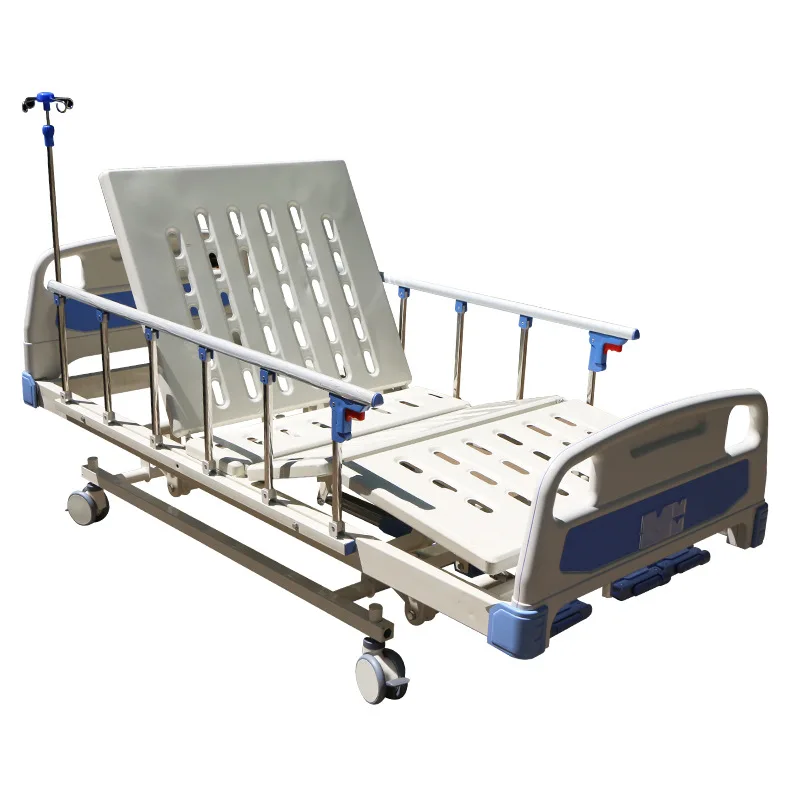 Easycare Good Price Hospital Equipment Three Functions Adjustable 3 Crank Manual Metal Homecare Hospital Nursing bed