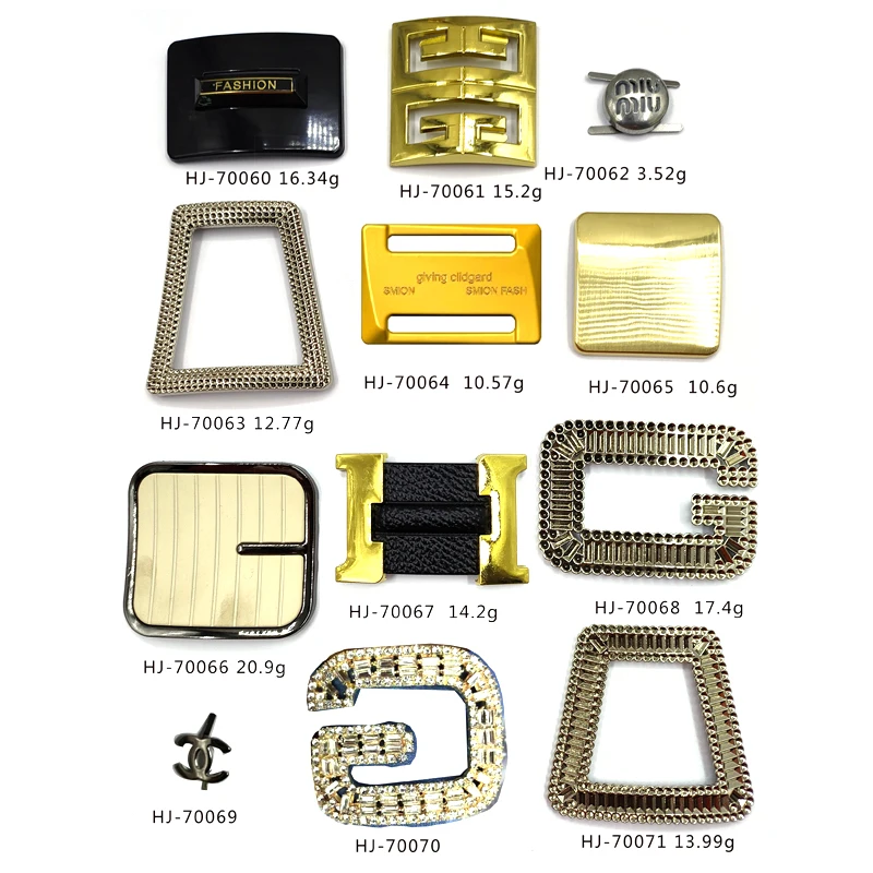 Wholesale buckles for shoes metal shoe buckle shoe buckles metal