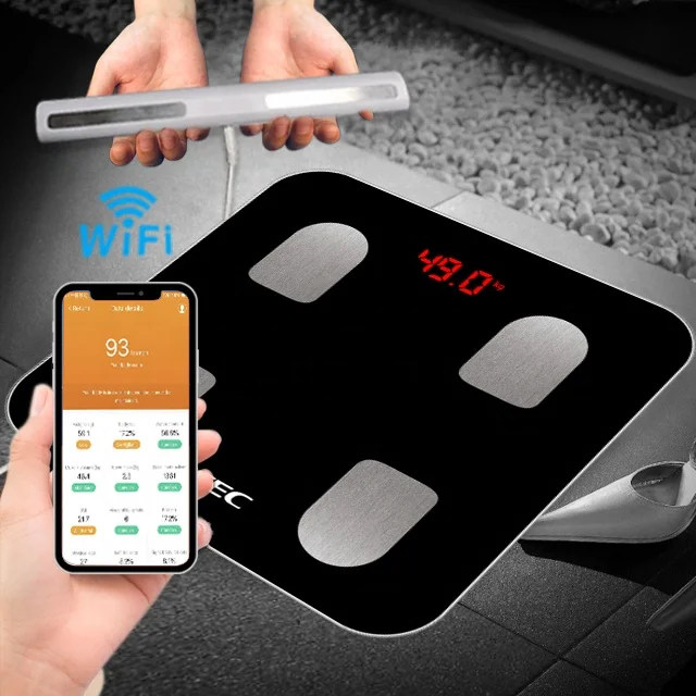 
Waterproof Measuring Digital Health Analysis scale Electronic Body fat Composition bathroom scale 
