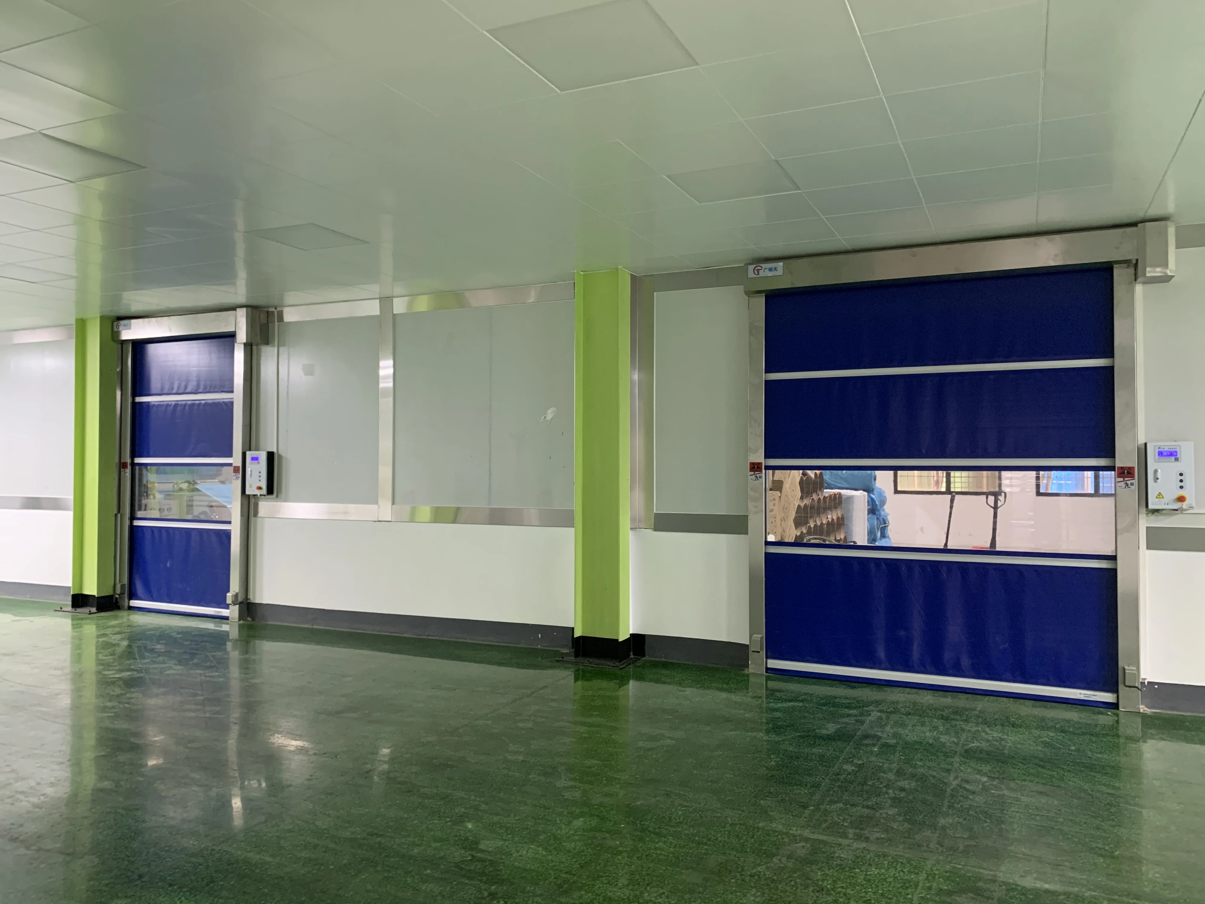 Roll Up Shutter Industrial Overhead Fast high speed rolling door