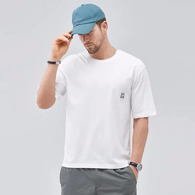 Vedo T-Shirt Dropshipping Wholesale Custom Logo 65% Cotton Polyester Blend Hoodies Men Long Sleeve T Shirt With Facemask