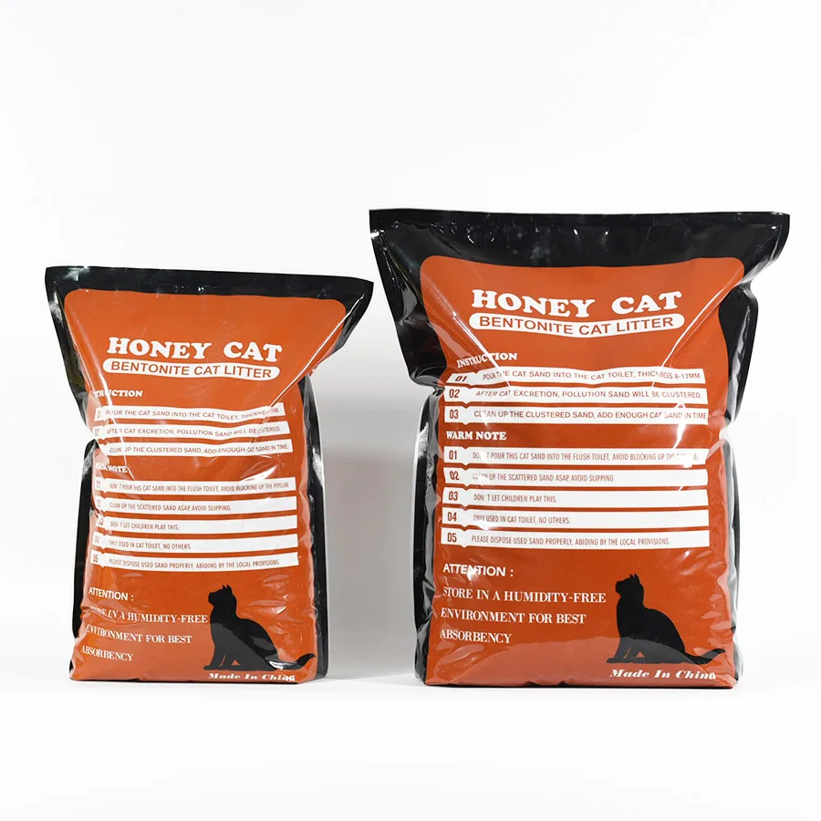 Cat Sand Bentonite for Cat Toilet Cleaning with Many Flavor to Control Odor