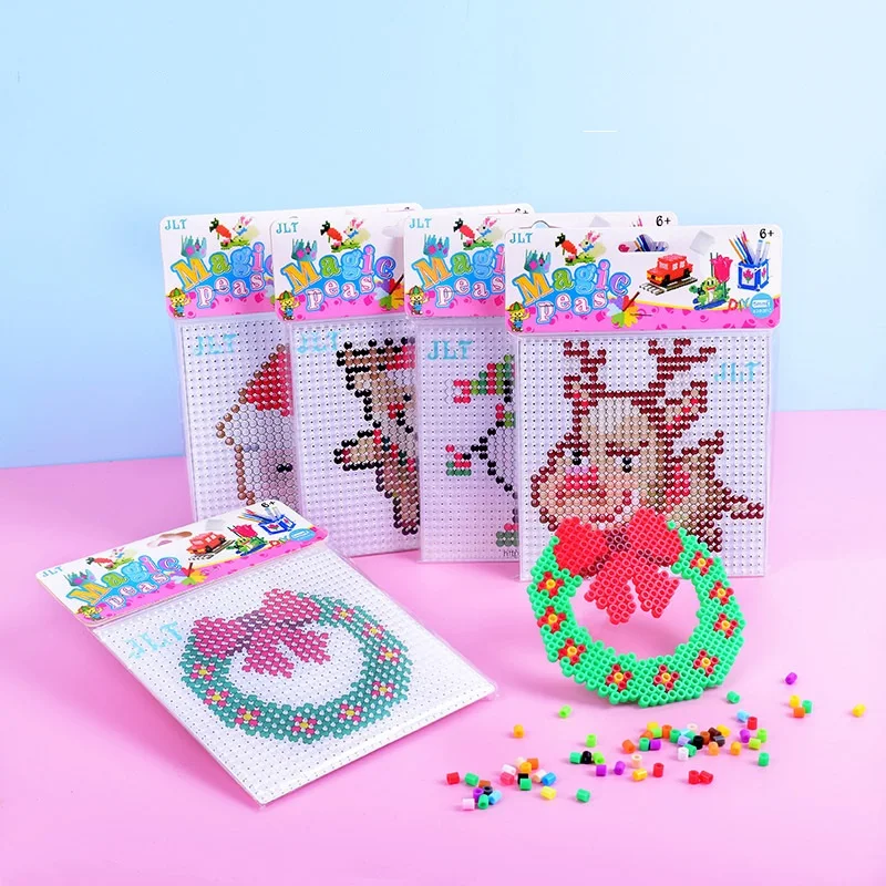 High Quality 5mm Kids Educational Toys Beads Plastic Perler Rabbit Diy Toys Set Hama Ironing Beads