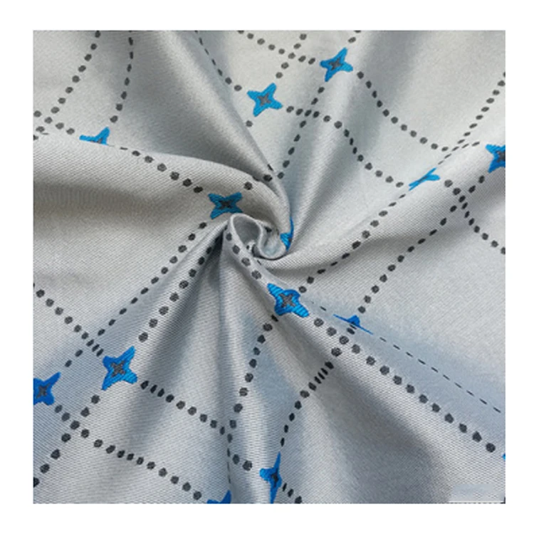 Wholesale yarn dyed  fabric  /Comfort Heat-Insulation Flame Retardant Mattress  Fabric Polyester