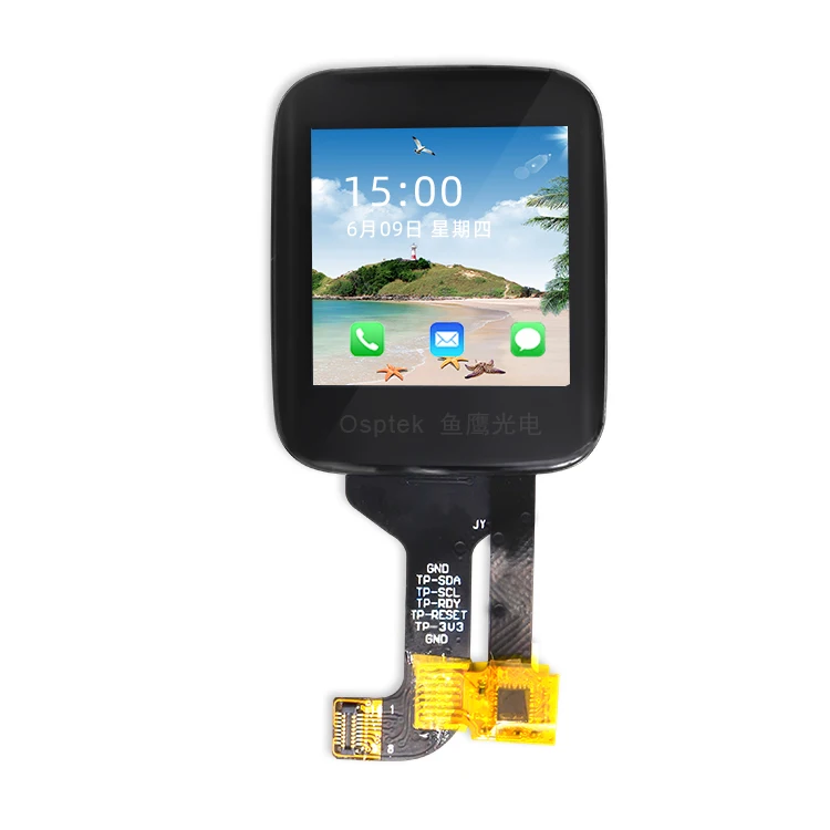 1.3 Inch IPS Panel 240xRGBx240 Dot 4 Line SPI Interface tft lcd touch screen