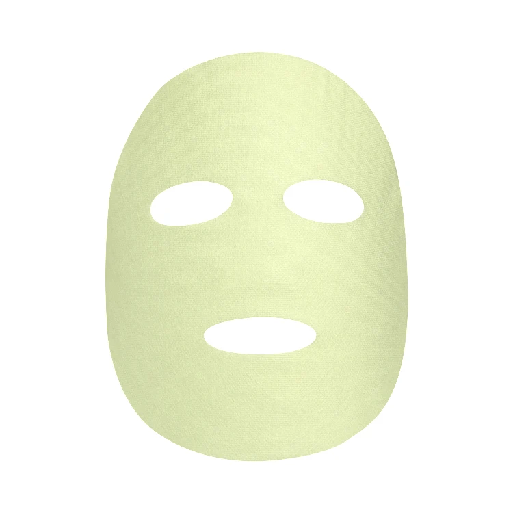 Facial mask material natrual plant fiber silky soft green tea face sheet mask