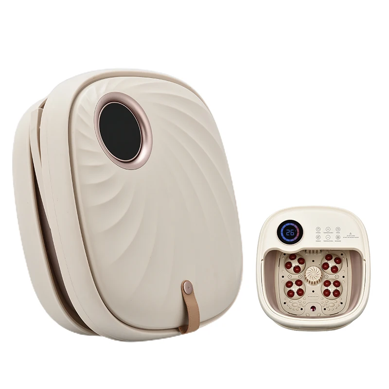 Intelligent Foot Spa Bathtub Detoxification Folding Electronic Foot Spa Bath Massager With Heating and Massage Function