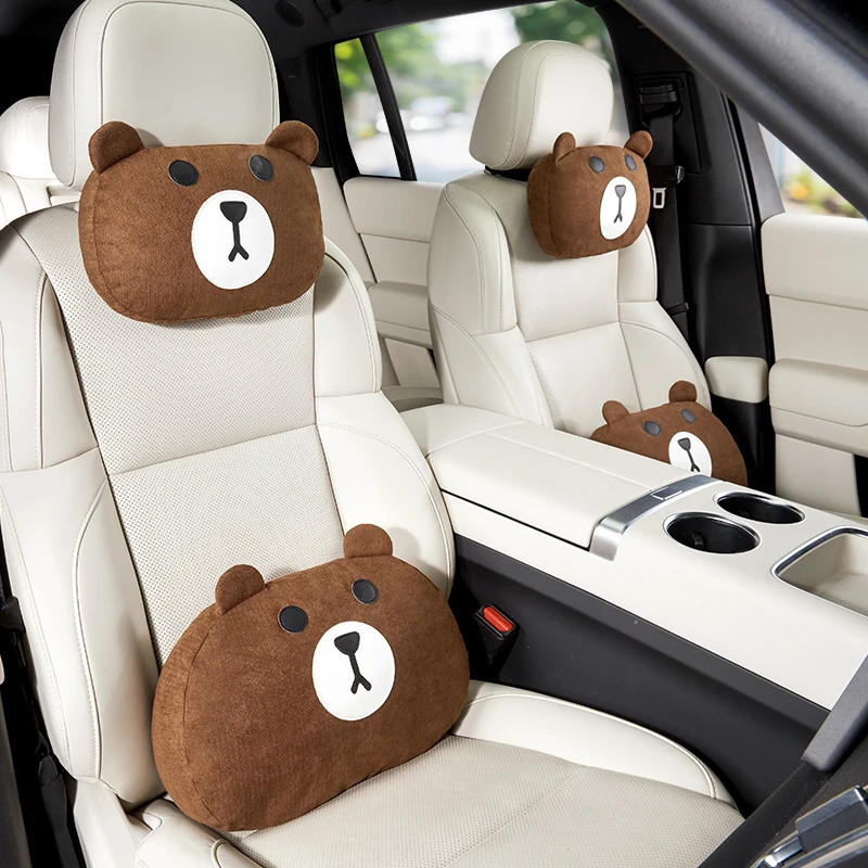 H shaped Baby Car Pillow Seat Headrest  Sleeping Neck Head Support Seat Belt Shoulder Pads Travel car pillow for kids