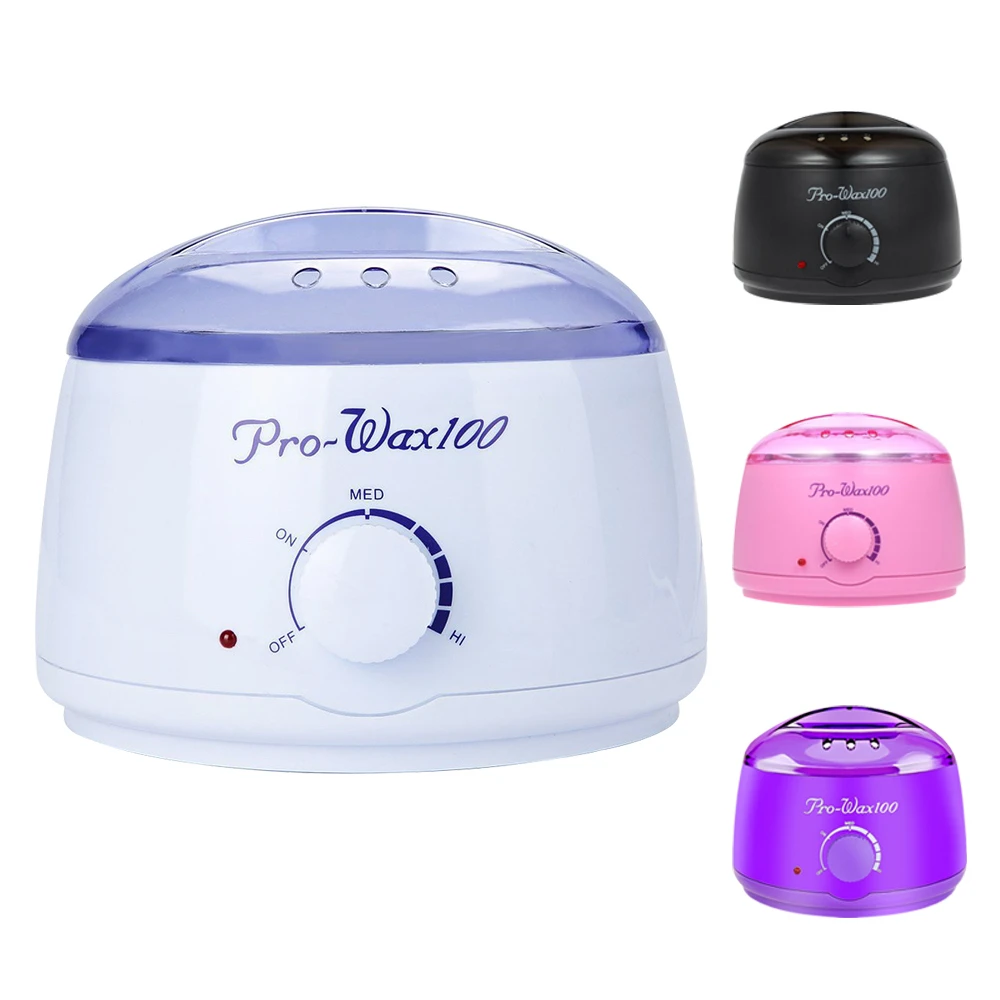 Dropshipping amazon best Private label professional waxing heating beauty warmer wax warmer hair removal kit Electric wax heater