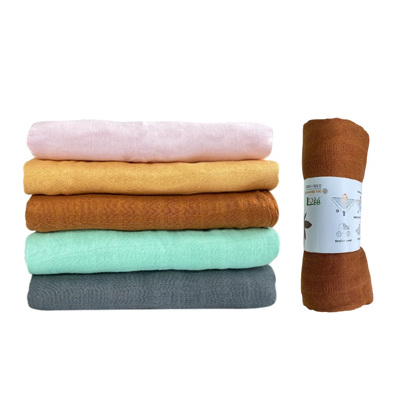 Print Muslin Baby Blanket 120cm*120cm 100% Organic Cotton Baby Cover Muslin Newborn Baby Swaddle Blanket